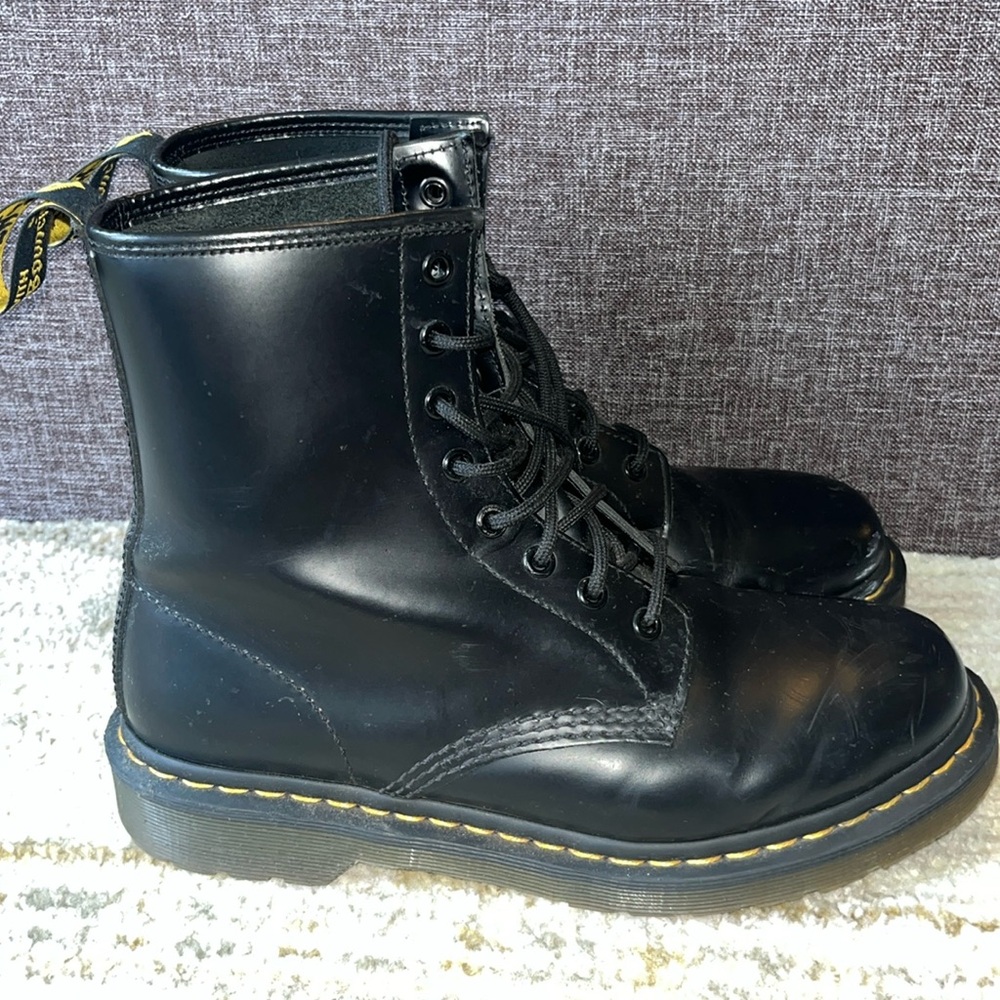 Dr. Marten’s 1460 8-Eye Black Boots, Size 9